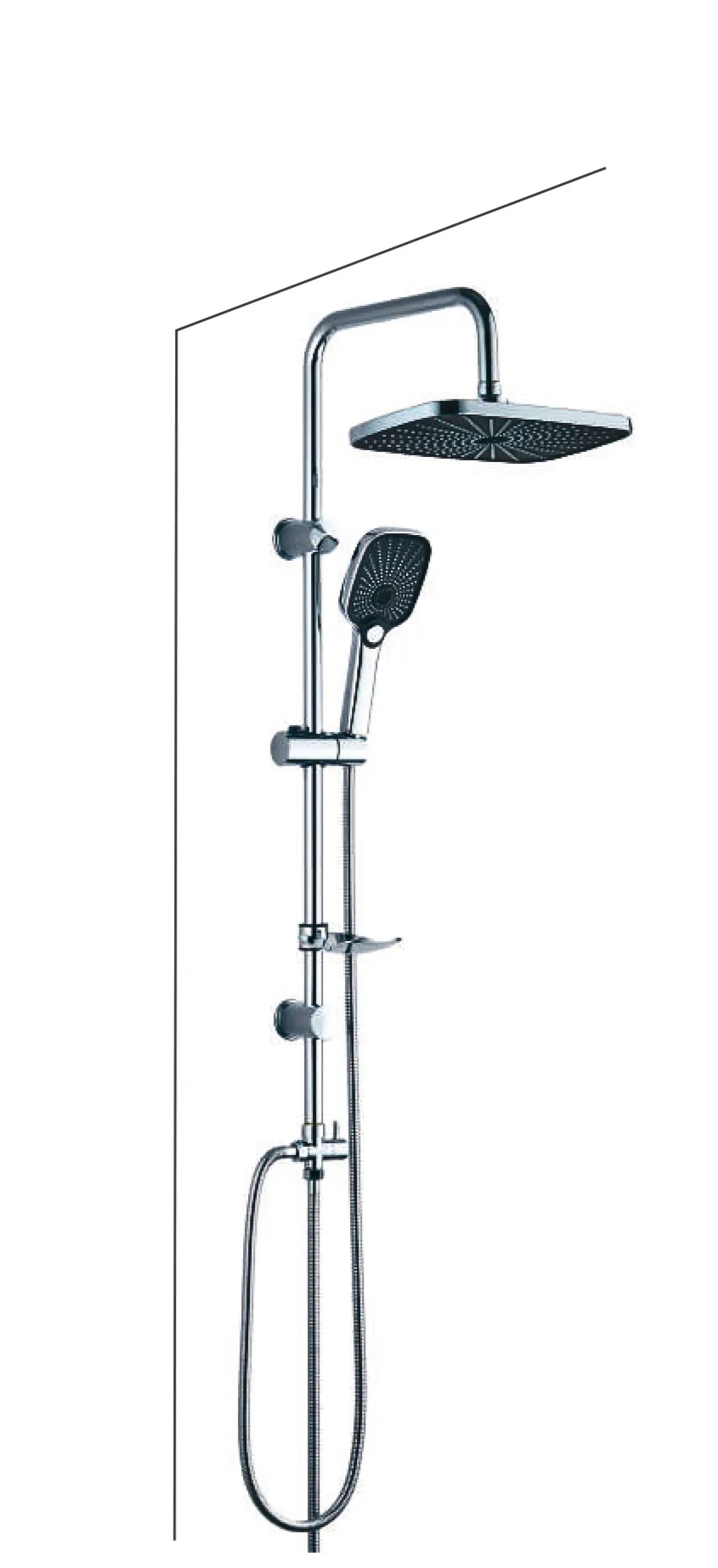 Antoryum Tepe Duş Seti - Soft