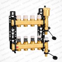 Caleffi 4 Ağızlı Mikrometreli Kollektör Seti