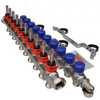 Fraenkische 10 Ağızlı Debi Göstergeli Paslanmaz Çelik Kollektör Seti