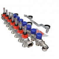 Fraenkische 7 Ağızlı Debi Göstergeli Paslanmaz Çelik Kollektör Seti