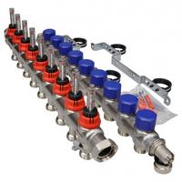 Fraenkische 9 Ağızlı Debi Göstergeli Paslanmaz Çelik Kollektör Seti