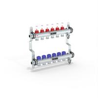 Rehau 6 lı Debi Göstergeli Çelik Kollektör Seti