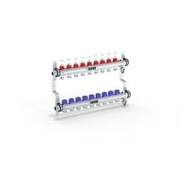 Rehau 9 lu Debi Göstergeli Çelik Kollektör Seti